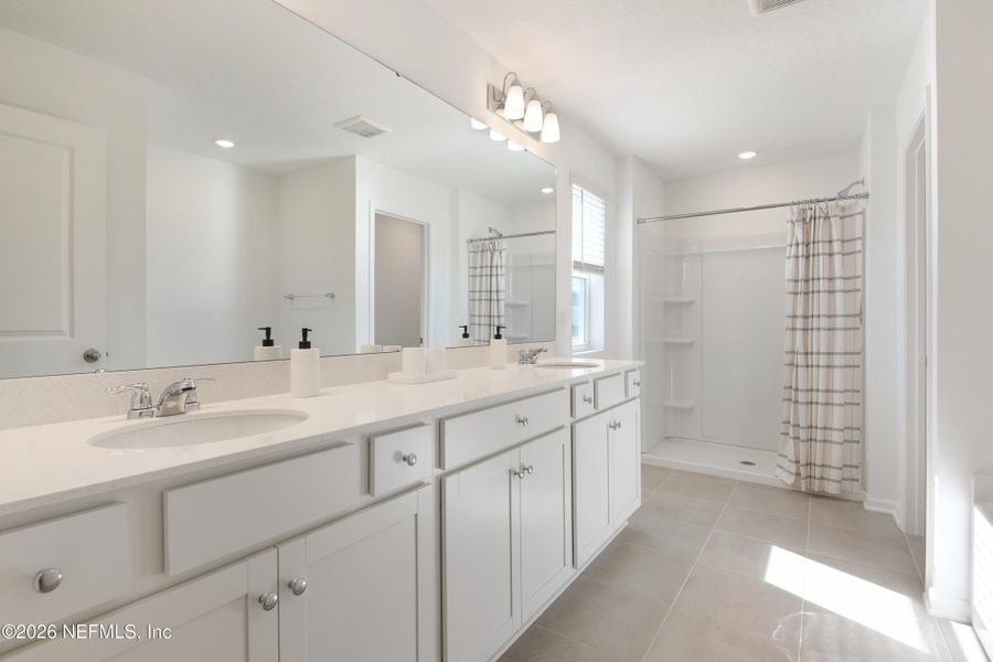 Furnished interior view inside a new home in , Orange Park (Image 8).