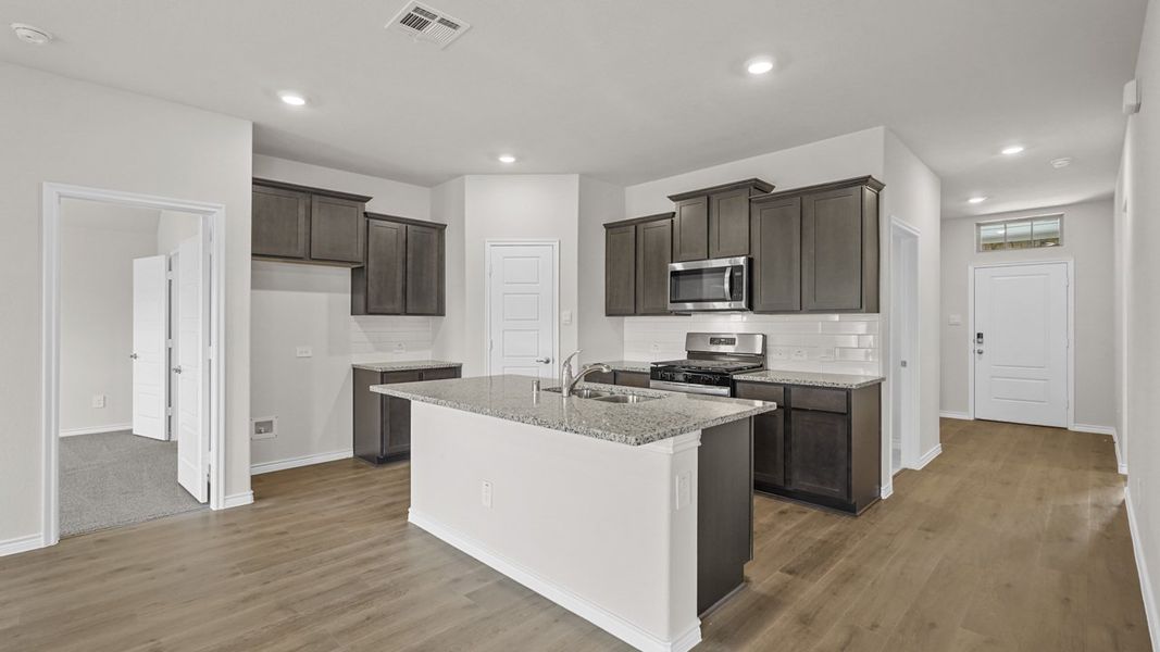 Furnished interior view inside a new home in Trailstone, Caddo Mills (Image 3).