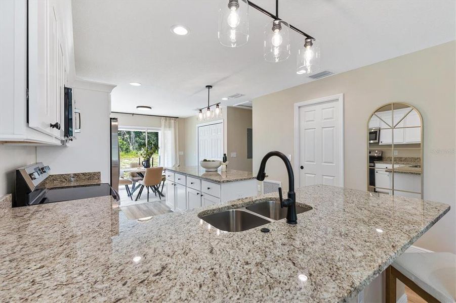 Furnished interior view inside a new home in , Bushnell (Image 13).
