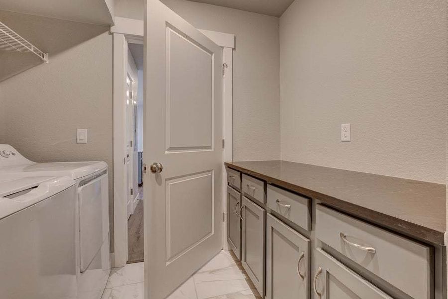 Laundry Room  - Not Actual Home - Finishes May Vary