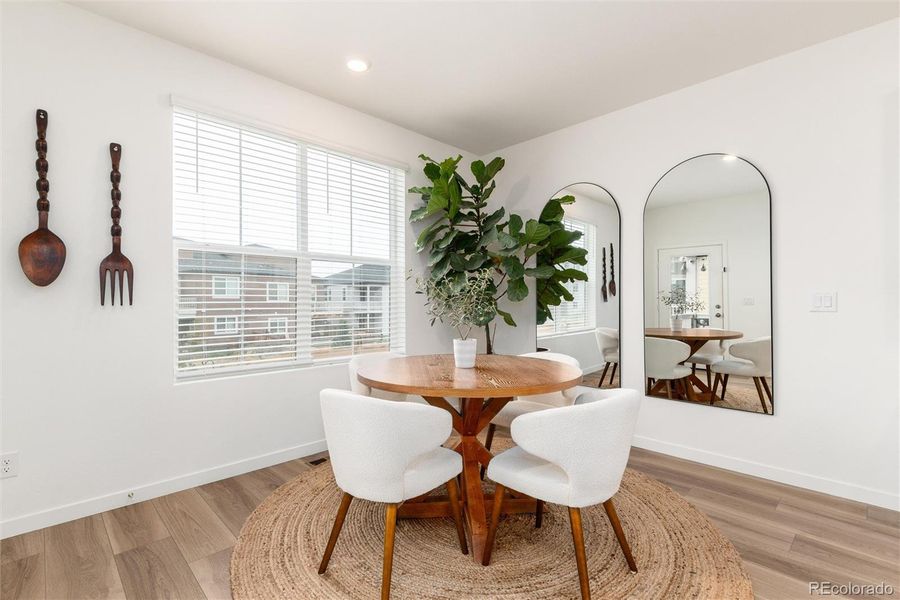 Furnished interior view inside a new home in , Parker (Image 44).