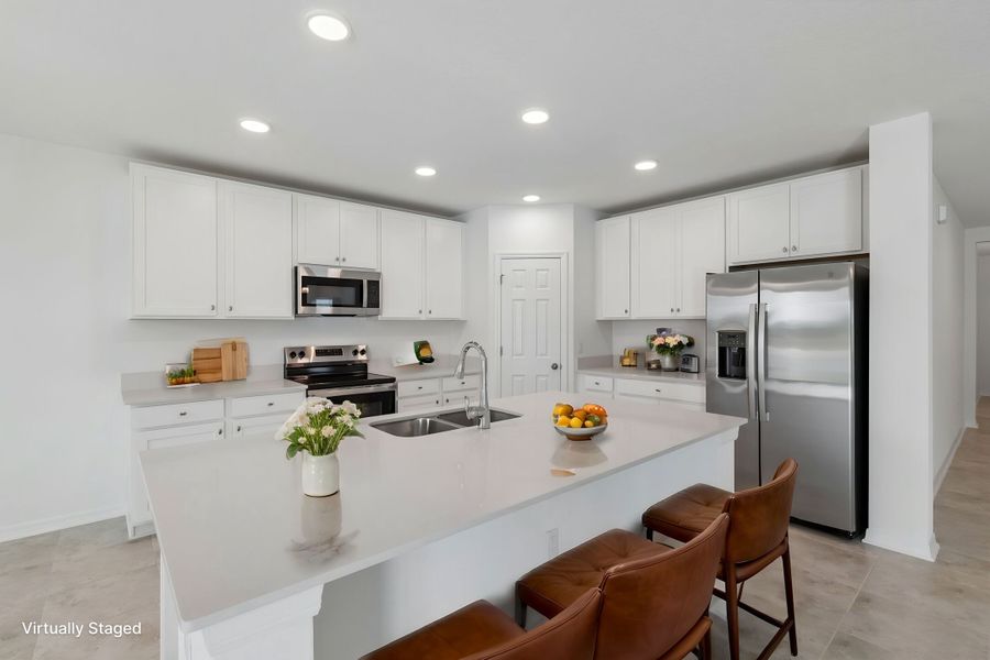 Kitchen - Virtually Staged