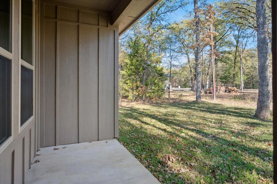 Exterior details and patio area of a home in , Trinidad (Image 24).