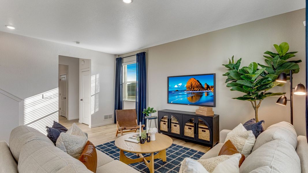 Representative furnished interior of a home built from the Pine by D.R. Horton in The Ridge at Lorson Ranch, Colorado Springs (Image 6).