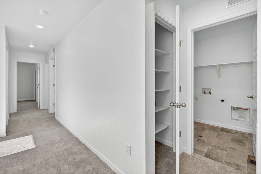 Spacious, unfurnished interior of a new home in Farmlore, Brighton (Image 18). Spacious, unfurnished interior of a new home in Farmlore, Brighton (Image 18).