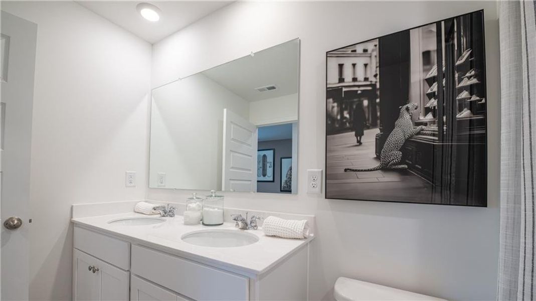 Furnished interior view inside a new home in Sherwood Manor, College Park (Image 19). Furnished interior view inside a new home in Sherwood Manor, College Park (Image 19).