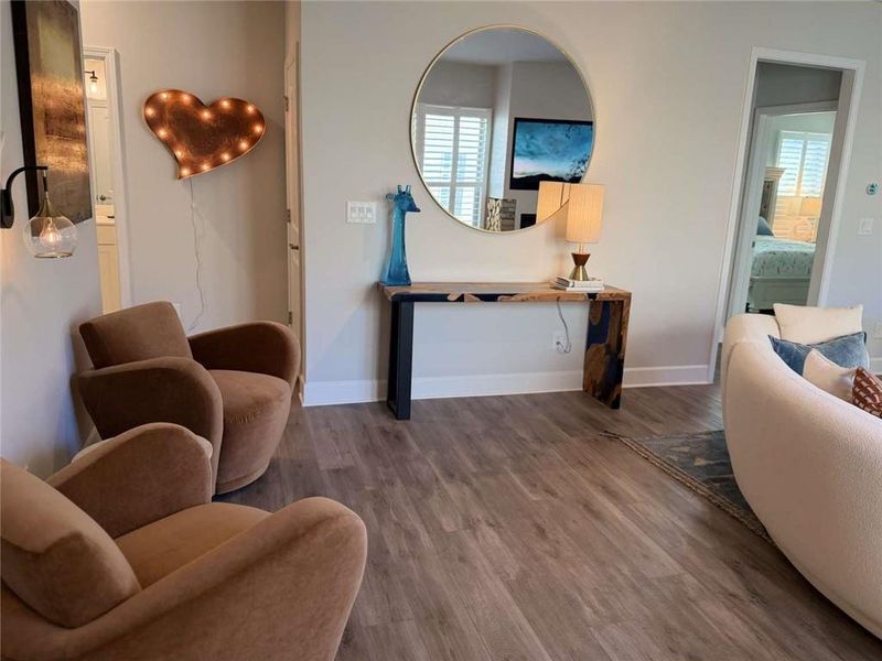 Furnished interior view inside a new home in , Hoschton (Image 22).