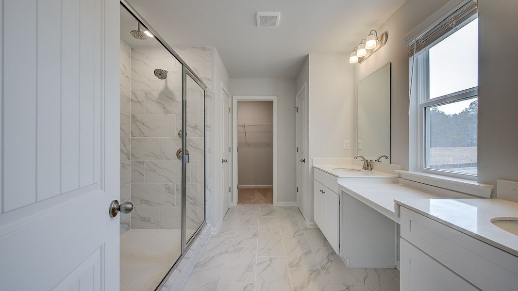 Furnished interior view inside a new home in Hamilton Lakes, Loganville (Image 26).