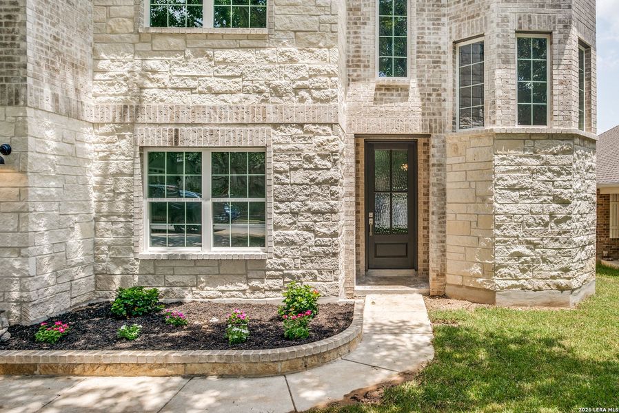 Exterior details and patio area of a home in , San Antonio (Image 3). Exterior details and patio area of a home in , San Antonio (Image 3).