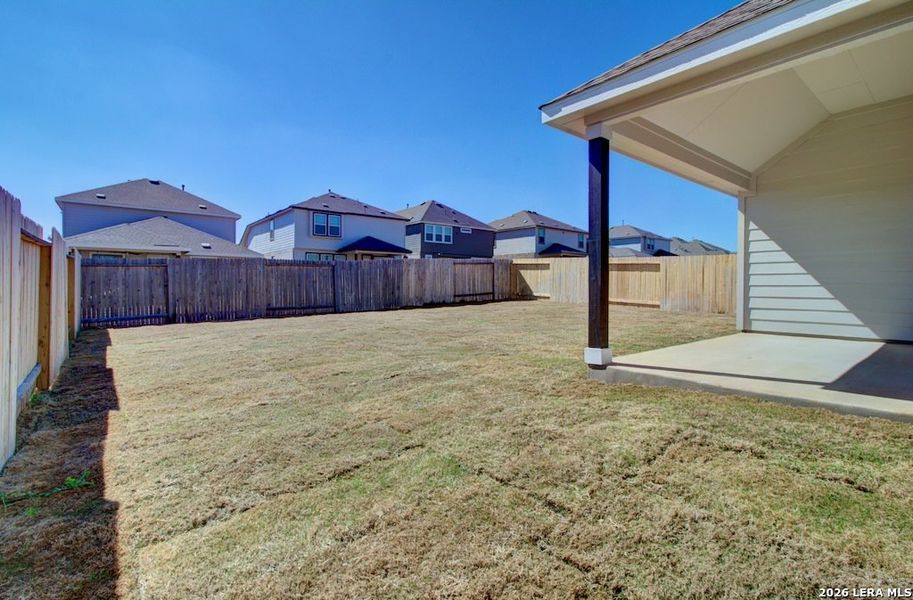 Exterior details and patio area of a home in Veramendi, New Braunfels (Image 4).