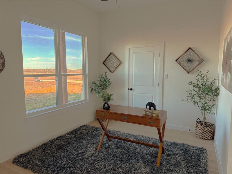 Furnished interior view inside a new home in , Waxahachie (Image 7).