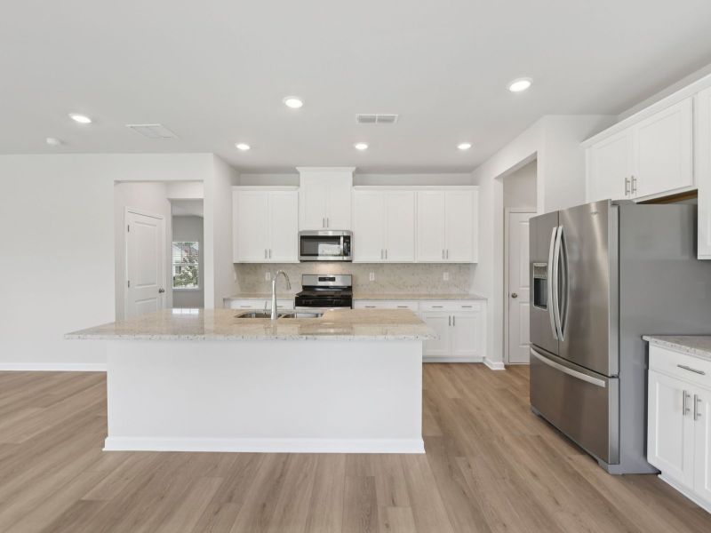 Furnished interior view inside a new home in Preserve at Mountain Creek, Pendergrass (Image 5).