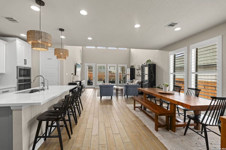 Furnished interior view inside a new home in Veramendi, New Braunfels (Image 16).