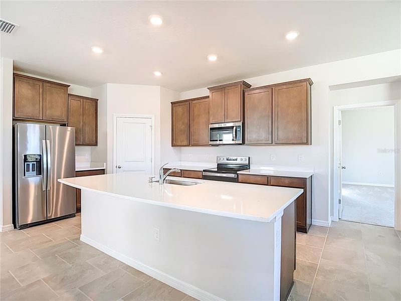 Furnished interior view inside a new home in Mirada, San Antonio (Image 15).