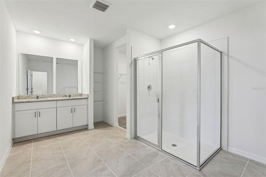 Furnished interior view inside a new home in The Meadow at Crossprairie, St. Cloud (Image 9).