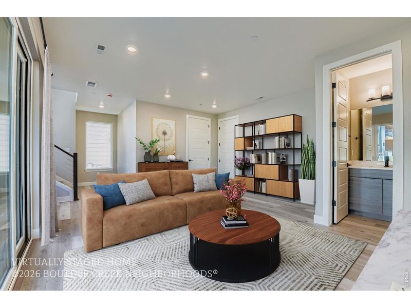 Furnished interior view inside a new home in Baseline, Broomfield (Image 30).