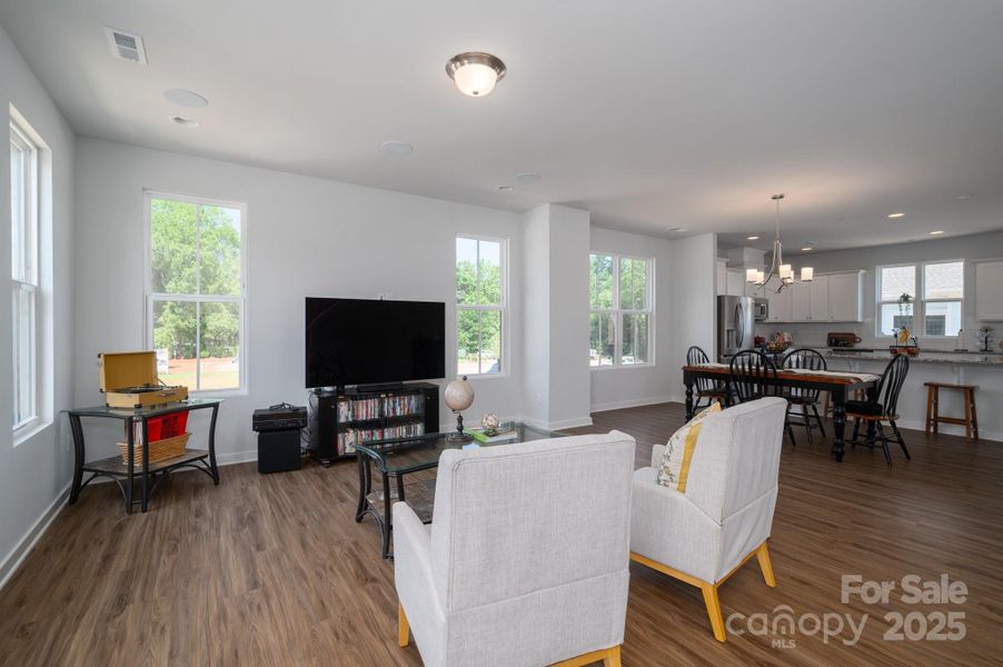 Furnished interior view inside a new home in , Huntersville (Image 26).