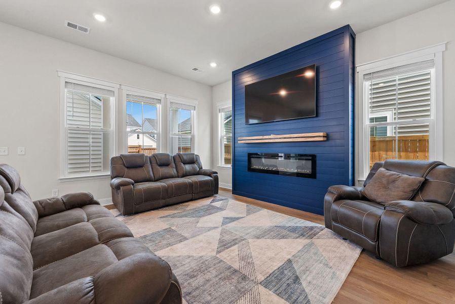 Furnished interior view inside a new home in Heron's Walk at Summers Corner, Summerville (Image 10).