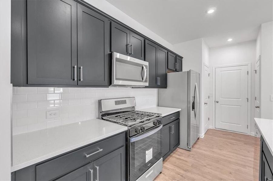 Furnished interior view inside a new home in The View at Groover's Lake, Lithia Springs (Image 10).