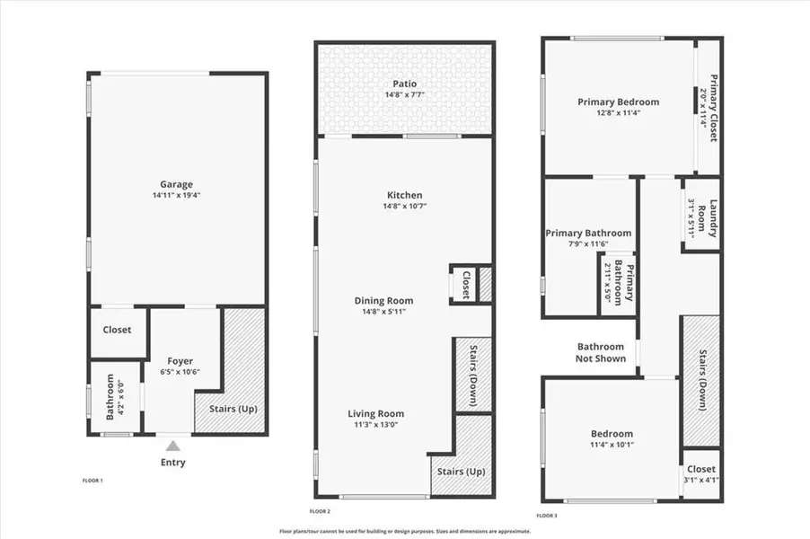 2D floor plan layout of this home in , Atlanta, GA (Image 4). 2D floor plan layout of this home in , Atlanta, GA (Image 4).