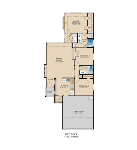 Melrose Floor Plan