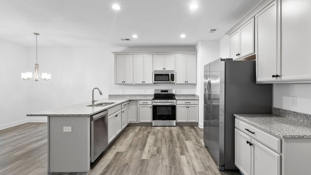 Furnished interior view inside a new home in Pearson Road Townhomes, Easley (Image 7).