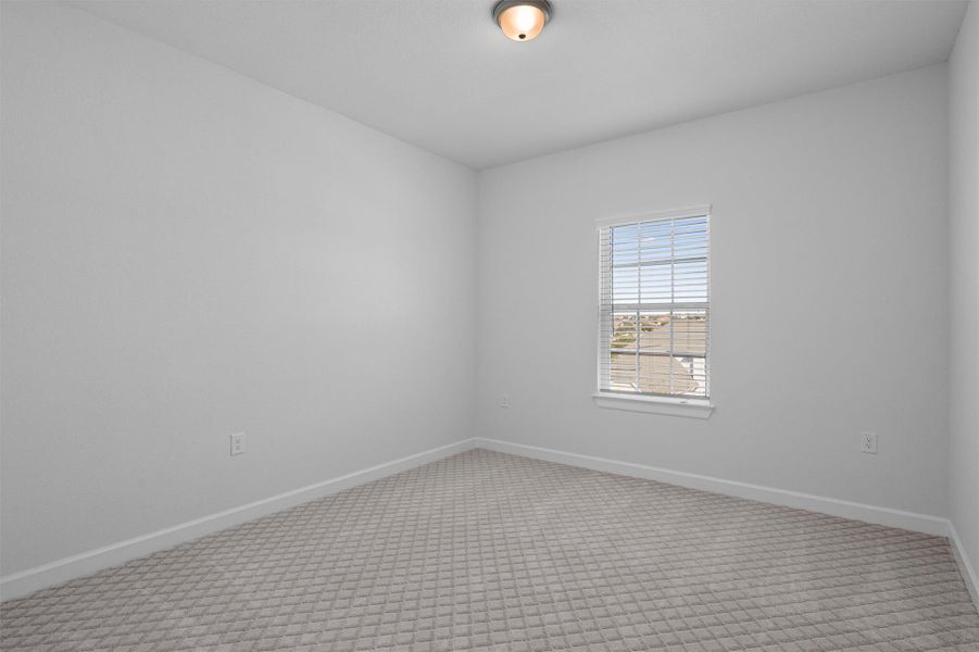 Carpeted empty room featuring baseboards Carpeted empty room featuring baseboards