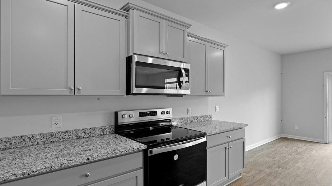 Furnished interior view inside a new home in Lakeview at Kitfield, Moncks Corner (Image 11).