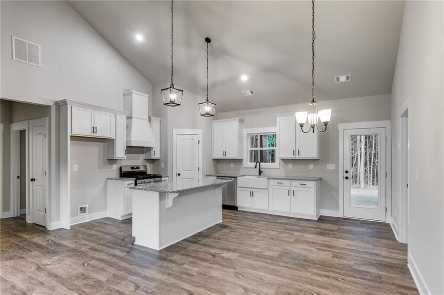 Furnished interior view inside a new home in , Buchanan (Image 9). Furnished interior view inside a new home in , Buchanan (Image 9).