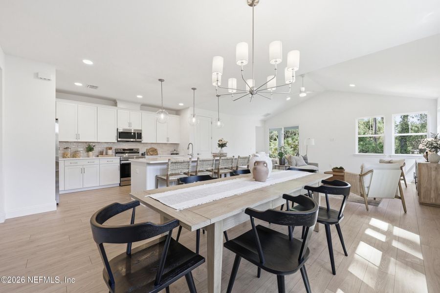 Furnished interior view inside a new home in Palm Coast Homes, Palm Coast (Image 6).