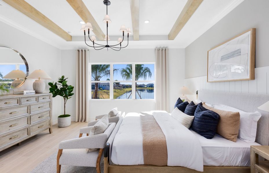 Representative furnished interior of a home built from the Stellar by Del Webb in Del Webb Sunbridge, St. Cloud (Image 12).