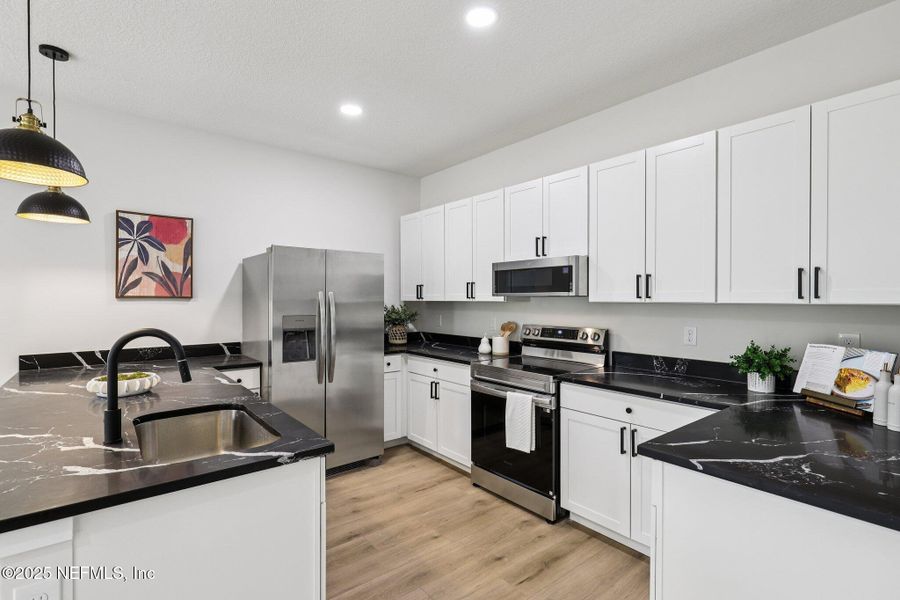 Furnished interior view inside a new home in , Jacksonville (Image 11).