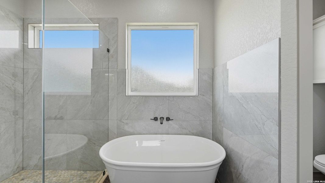 Furnished interior view inside a new home in , Adkins (Image 5).