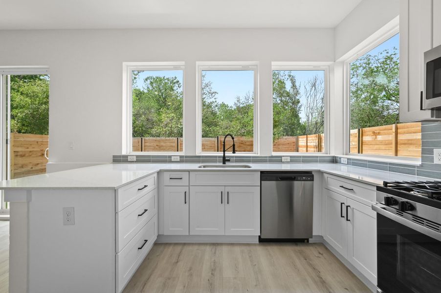 Furnished interior view inside a new home in , Austin (Image 12).
