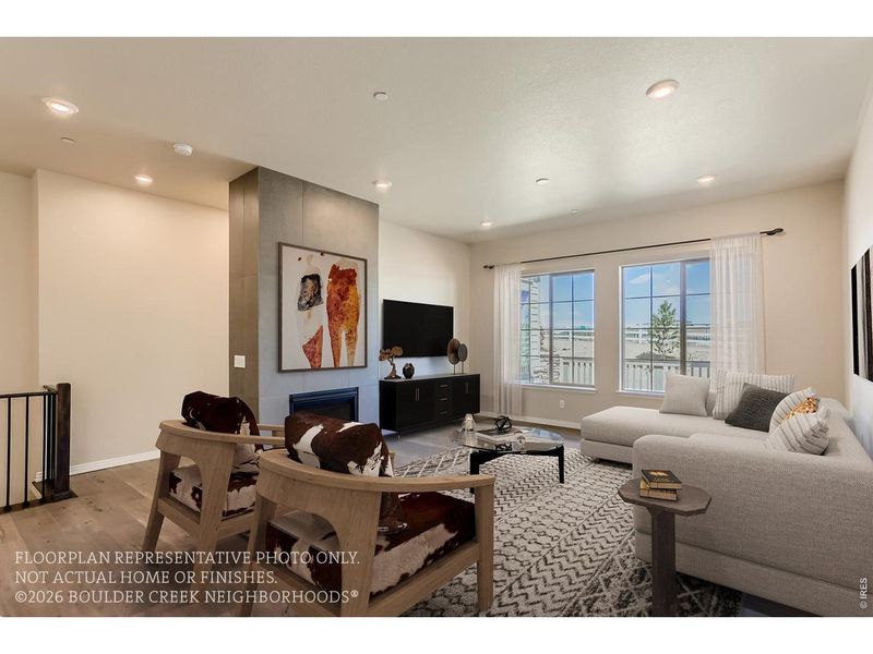 Furnished interior view inside a new home in , Westminster (Image 6).