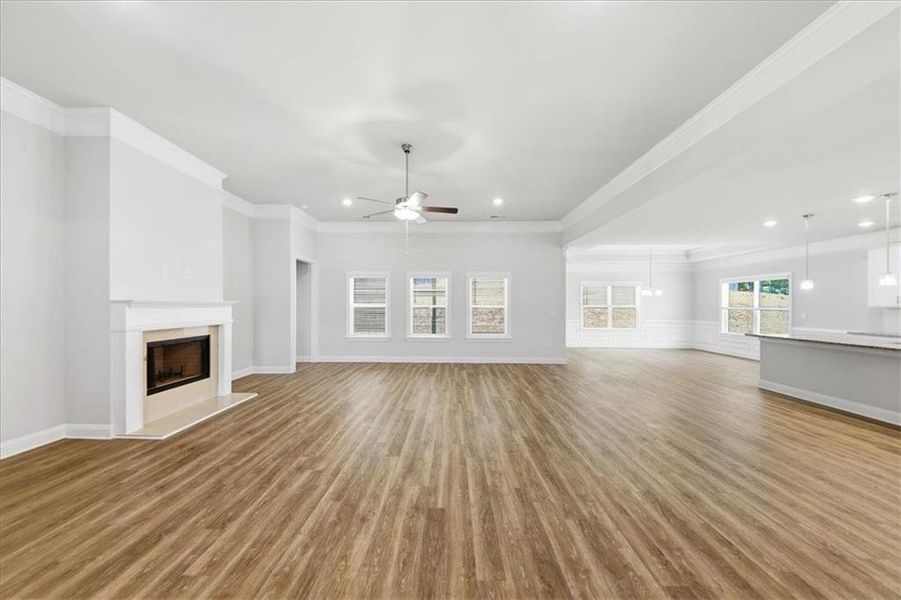 Spacious, unfurnished interior of a new home in Tuscany Hills, Douglasville (Image 23). Spacious, unfurnished interior of a new home in Tuscany Hills, Douglasville (Image 23).