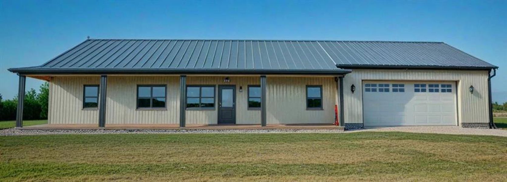 Front exterior of a new home in , Tioga, TX, highlighting curb appeal (Image 2). Front exterior of a new home in , Tioga, TX, highlighting curb appeal (Image 2).