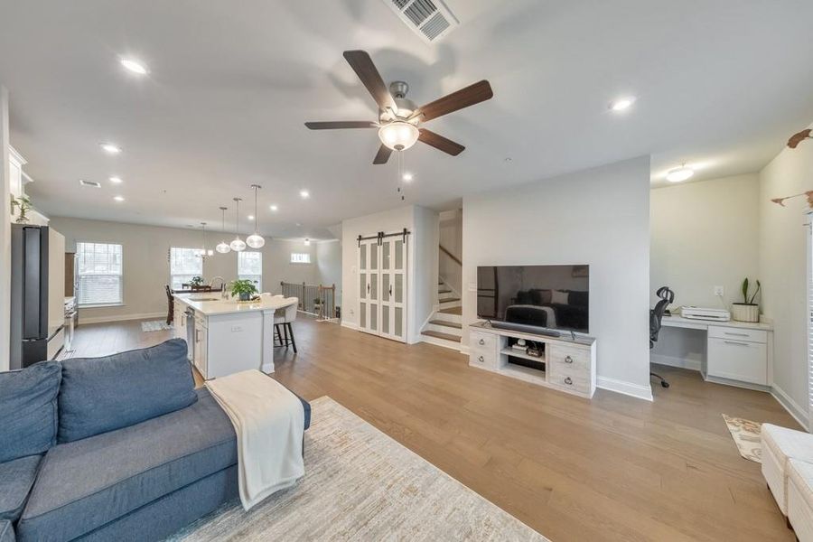 Furnished interior view inside a new home in , Woodstock (Image 12). Furnished interior view inside a new home in , Woodstock (Image 12).
