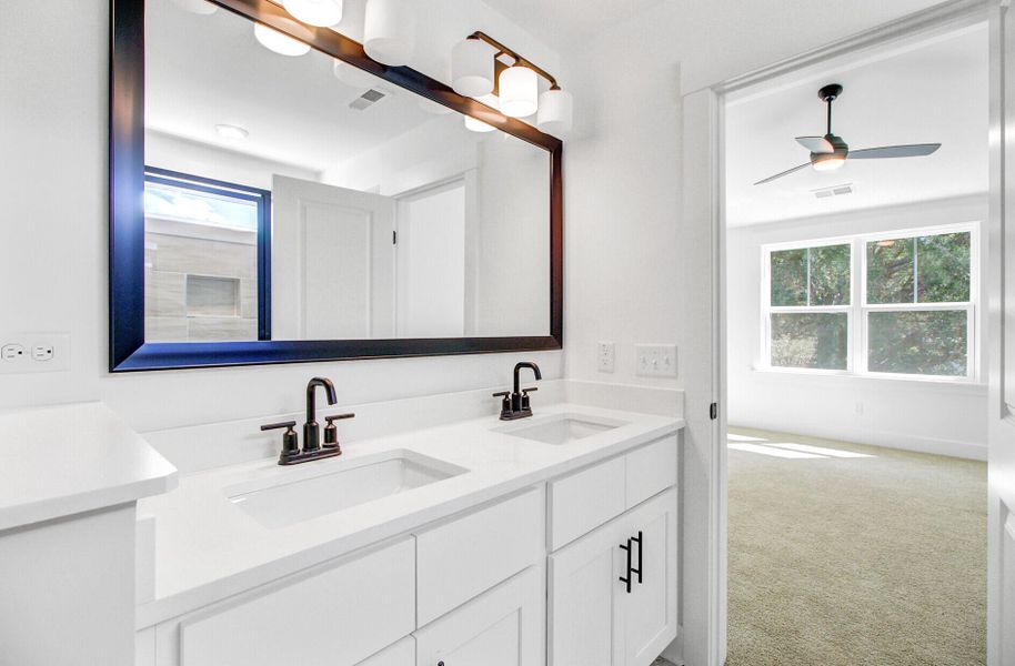 Furnished interior view inside a new home in , Charleston (Image 6).