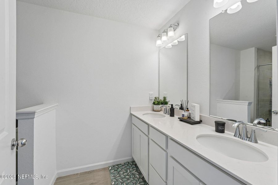 Furnished interior view inside a new home in Longbay Townhomes, Middleburg (Image 29).