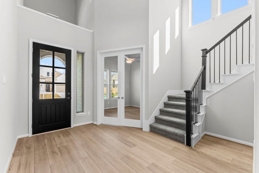 Spacious, unfurnished interior of a new home in The Highlands, Porter (Image 21). Spacious, unfurnished interior of a new home in The Highlands, Porter (Image 21).