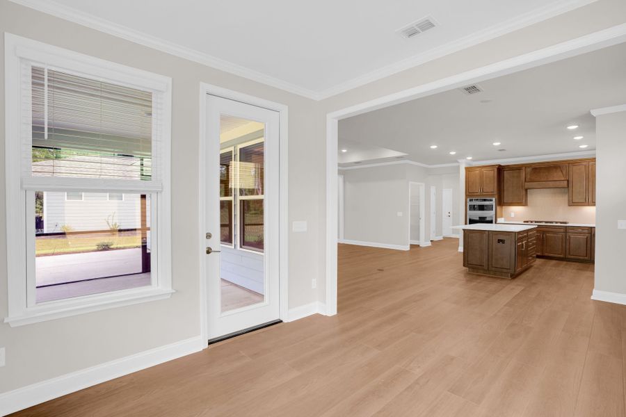 Spacious, unfurnished interior of a new home in Del Webb Charleston at Nexton, Summerville (Image 44). Spacious, unfurnished interior of a new home in Del Webb Charleston at Nexton, Summerville (Image 44).