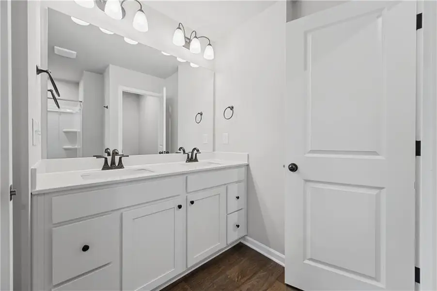Furnished interior view inside a new home in Village Green, Adairsville (Image 6).