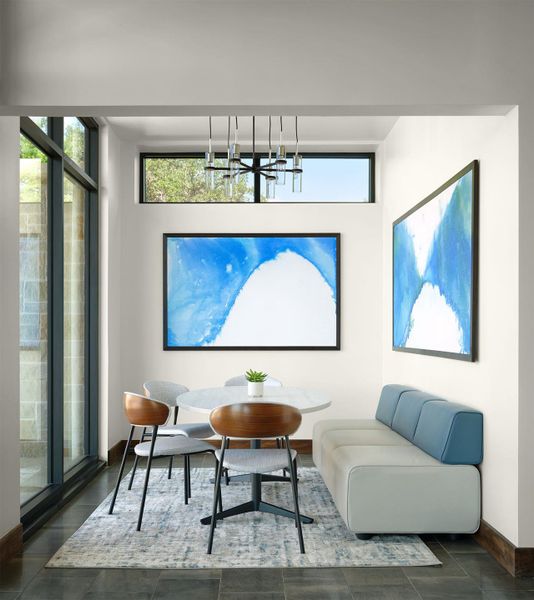 Furnished interior view inside a new home in La Cima 50', San Marcos (Image 6).