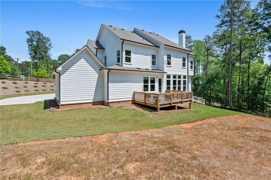 Exterior details and patio area of a home in , Cumming (Image 29).