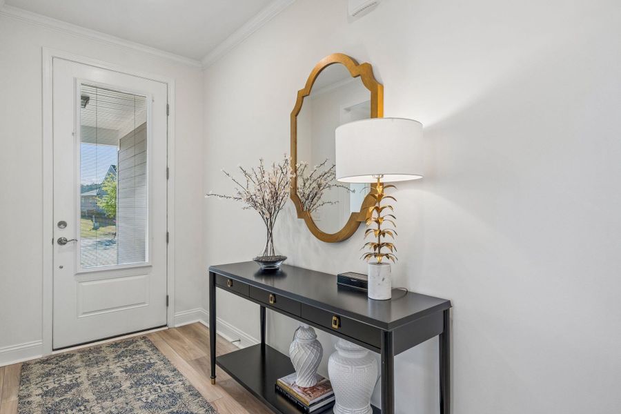 Furnished interior view inside a new home in Del Webb Charleston at Nexton, Summerville (Image 38).