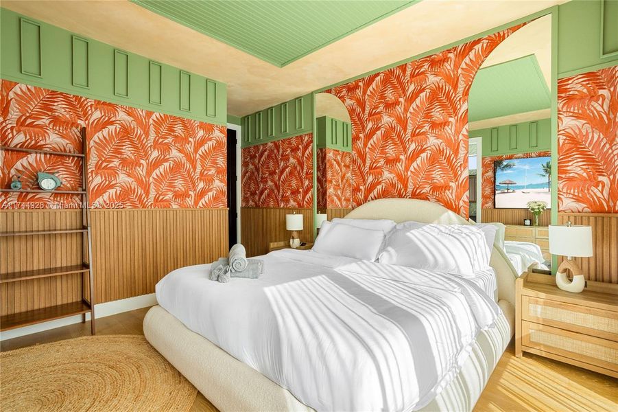 Furnished interior view inside a new home in , Miami (Image 4).