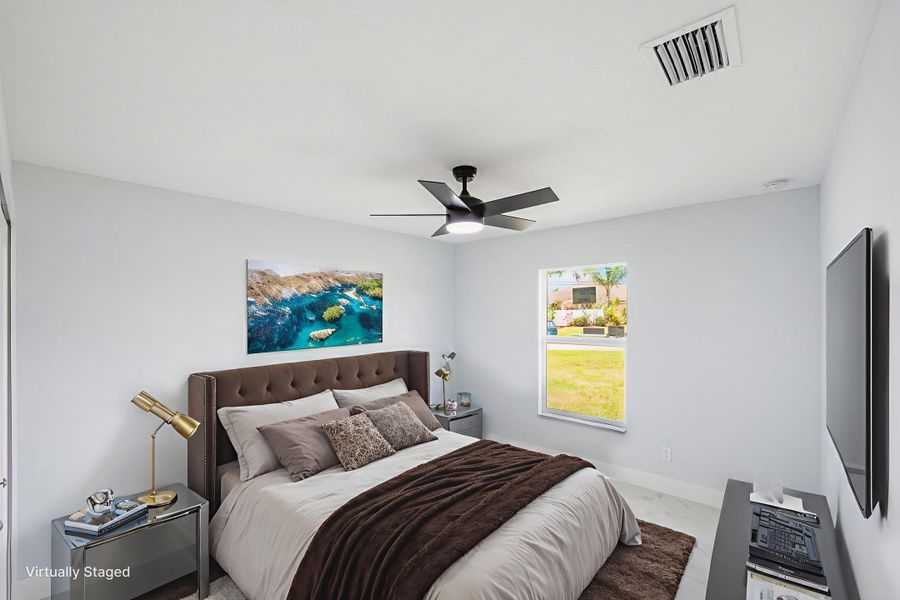first bedroom