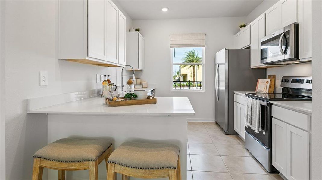 Furnished interior view inside a new home in Stokes Landing, St. Augustine (Image 15).