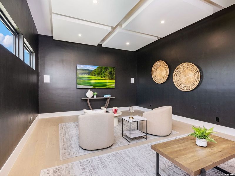 Furnished interior view inside a new home in , Boerne (Image 51).